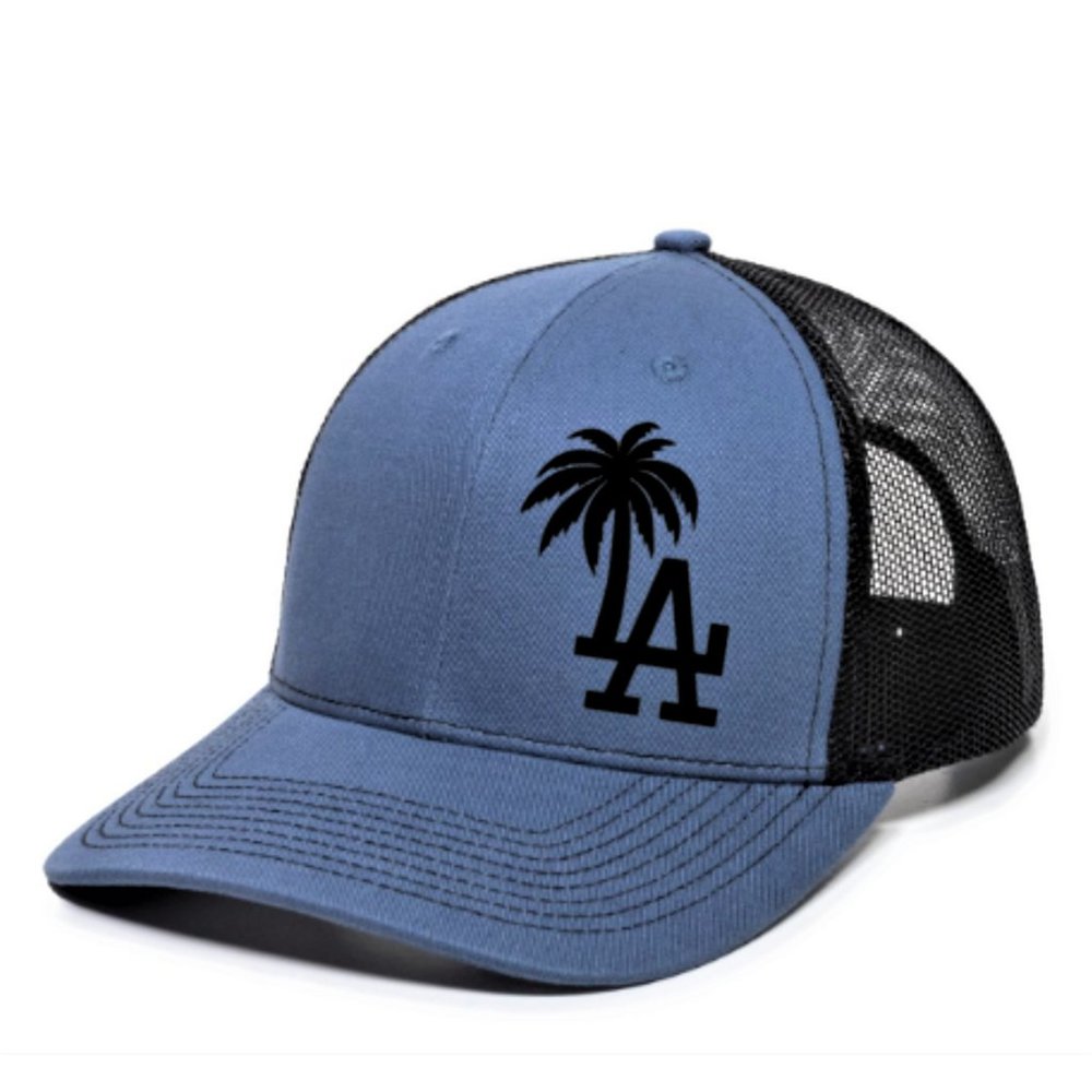 L.A. Palm Tree Life (Dark Colors) Snapback Hat